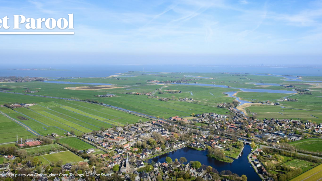 Bouw in Waterland in plaats van Almere, vindt Coen Teulings.